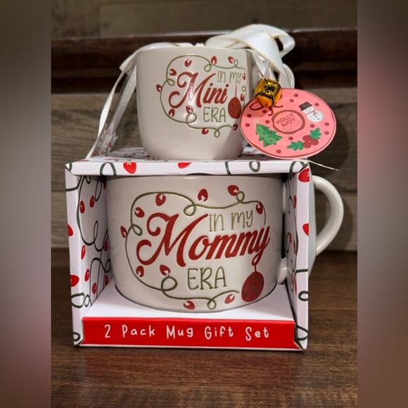 Super Cute IN MY MOMMY ERA / IN MY BABY ERA Set Christmas Mug and Mini Mug Set - Picture 3 of 6